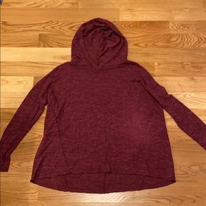 American eagle hooded long sleeve shirt